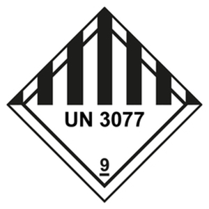 Toon details van 9.0 Diverse gevaarlijke stoffen met UN-code ingedrukt