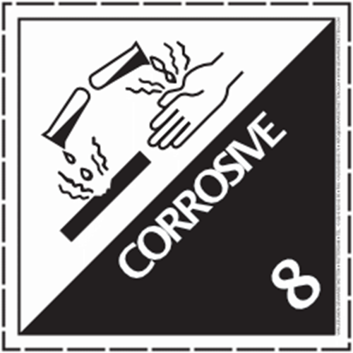 Toon details van 8 Corrosive met stippellijn