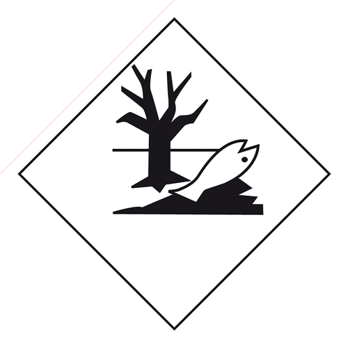 Toon details van Aluminium Gevaarsbord (Milieugevaarlijke stoffen) Marine Pollutant