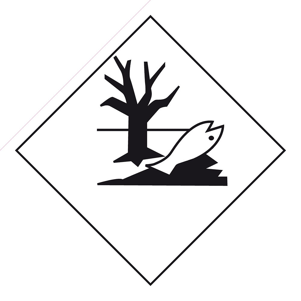 Toon details van Aluminium Gevaarsbord (Milieugevaarlijke stoffen) Marine Pollutant