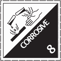 Toon details van 8 Corrosive met stippellijn
